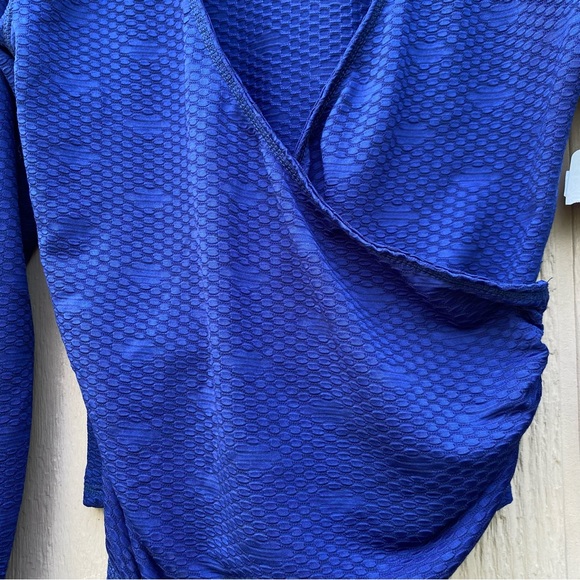 FREE PEOPLE Blue Top - Picture 2 of 6